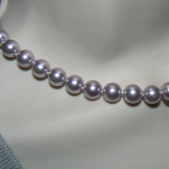 CHARTER CLUB Lavender Pearl Necklace - Picture 2 of 3
